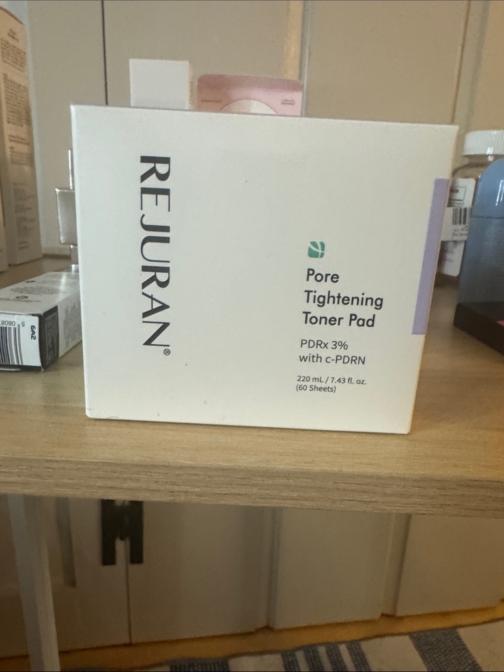 Rejuran Pore Tightening Toner Pads — White